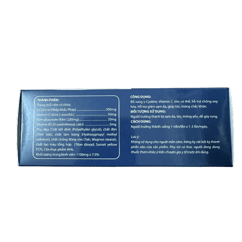 Viên Uống DIK – Fracyskin Hỗ Trợ Làm Đẹp Da, Tóc Móng Chắc Khỏe, Ngăn Ngừa Lão Hóa Da - Hộp 60 Viên